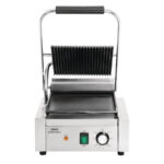 Nisbets Essentials Kontaktgrill gerillte obere Platte – Bild 2