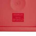 Hygiplas Deckel quadratisch für Vorratsbehälter 5,5 und 7L rot – Bild 3