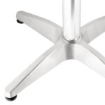 Bolero quadratischer Tisch Eschenholz 1 Bein 70cm – Bild 4