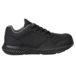 Slipbuster Recycelte Mikrofaser Turnschuhe Mattes Schwarz 45 – Bild 2