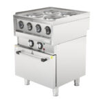 Buffalo 600 Serie 4-Platten Elektro Umluftofen – Bild 5