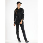 Chaud Devant Monza Damenkochjacke schwarz - XL – Bild 6