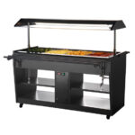 Buffalo Beheizte Buffetbar Schwarz – Bild 3