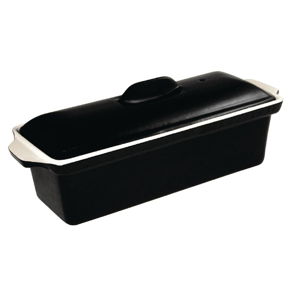download_ftlk-66.jpg Vogue Terrinenform aus Gusseisen schwarz 1,7L – Bild 1