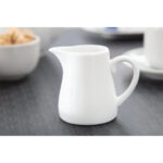 Olympia Whiteware Milchkännchen mit Henkel 17cl (6 Stück) – Bild 8
