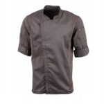 Chef Works Hartford Leichter L/S Zipper Mantel Graphit Größe S – Bild 8