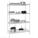 Vogue 4 Reihen Drahtregal Kit 1220x610mm – Bild 2