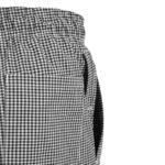 Chef Works Unisex Kochhose Easyfit schwarz weiß kleinkariert XS – Bild 4