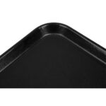 Cambro Epictread rechteckiges rutschfestes Fiberglastablett schwarz 35x27cm – Bild 5