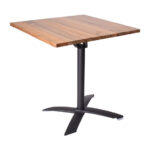 Helsinki klappbarer Indoor-Bistro-Tisch 70x70cm