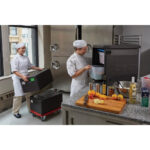 Cambro isolierter Frontlader Lebensmitteltransportbehälter 86L – Bild 10
