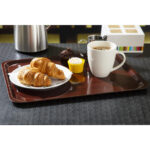 Cambro Capri laminiertes Serviertablett Mahagoni 46x36cm – Bild 8
