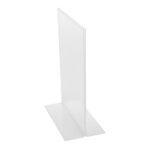 Olympia Tischaufsteller Acryl T-Form A5 – Bild 2