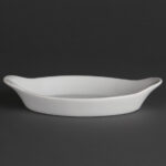 Olympia Whiteware ovale Gratinschalen weiß 20,4 x 11,5cm (6 Stück) – Bild 7