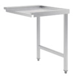 Vogue Tisch für Haubenspülmaschine links 60cm