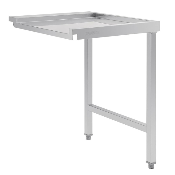download_gcqu-c5.jpg Vogue Tisch für Haubenspülmaschine links 60cm – Bild 1
