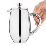 Olympia gerundete isolierte French Press Edelstahl 35cl – Bild 2