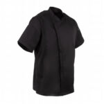 Chef Works Springfield Zipper Mens Chefs Jacket Schwarz S – Bild 3