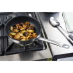 Vogue Antihaft Teflon Edelstahl Platin Plus Sauté Pfanne 240mm – Bild 8