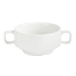 Olympia Whiteware Suppentassen mit Henkeln 40cl (6 Stück) – Bild 2