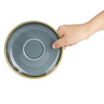 Olympia Kiln Untertassen Ozean 16cm (6 Stück) – Bild 5