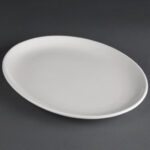 Olympia Athena ovale Coupeteller 30,5cm (6 Stück) – Bild 5