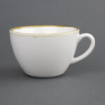 Olympia Kiln Cappuccinotassen Kreideweiß 34cl (6 Stück) – Bild 3