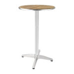 Bolero runder Stehtisch Eschenholz 1 Bein 60cm