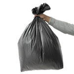 Jantex Mittelstarke Müllsäcke Schwarz 80Ltr (200 Stück) – Bild 3