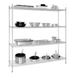 Vogue 4 Reihen Drahtregal-Kit 1830x460mm