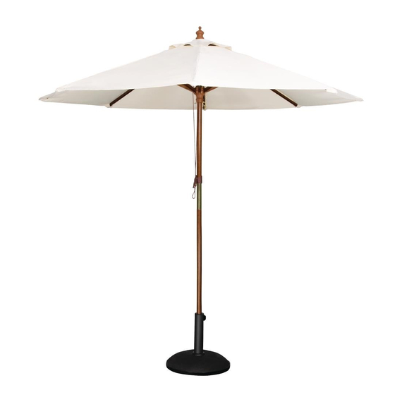 download_h5xi-0q.jpg Bolero runder Sonnenschirm creme 3m – Bild 1