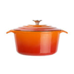 Vogue runder Schmortopf orange groß – Bild 4