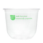 Vegware 96 Serie kompostierbare Rundbehälter 355ml (1000 Stück) – Bild 2