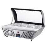 Polar G-Serie Energieeffizienter Tischkühlvitrine 4x GN 1/3 – Bild 2