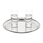 Olympia Edelstahl Rundes Serviertablett 355mm – Bild 4