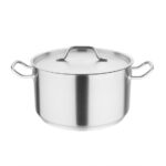Vogue Edelstahl Kochtopf Deckel 280mm – Bild 4