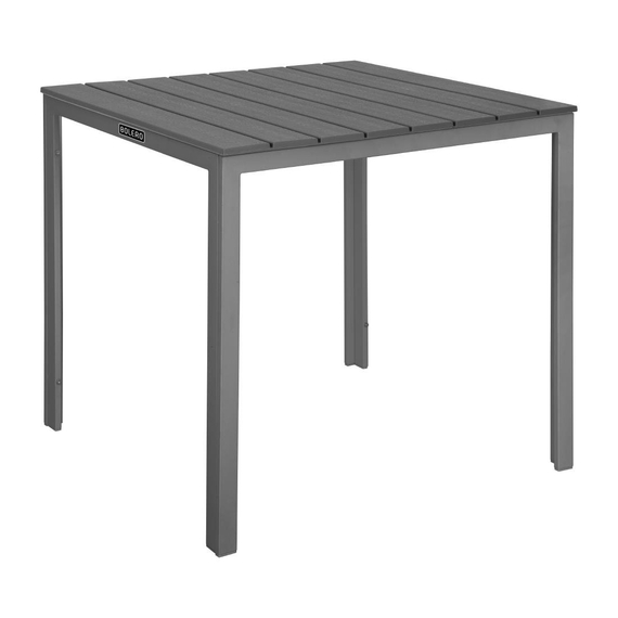 download_hbv4-3k.jpg Bolero Valletta Grau Geschlitzter Outdoor Tisch 780mm – Bild 1