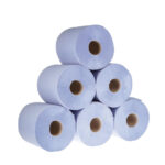 Jantex Handtuchrollen für Innenabrollung blau 1-lagig (6 Stück) – Bild 4