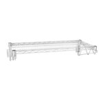 Vogue Gitterwandregal mit Halterungen 122cm breit – Bild 2