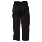 Chef Works Unisex Cool Vent Baggy Chefs Trousers Schwarz L