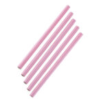 Fiesta Compostable kompostierbare Smoothie Strohhalme rosa (250 Stück) – Bild 2