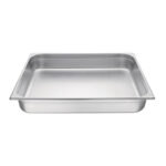 Vogue GN-Behälter Edelstahl 100mm GN2/1 – Bild 4