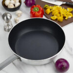 Vogue Aluminium Antihaft Teflon Platinum Plus Sauteuse 32cm – Bild 5