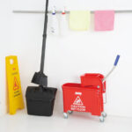 Jantex Moppeimer mit Mopppresse rot 20L – Bild 5