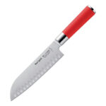 Dick Red Spirit Santokumesser mit Kullenschliff 18cm – Bild 3