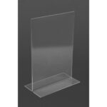 Olympia Tischaufsteller Acryl T-Form A5 – Bild 6