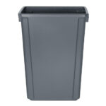 Jantex Slim Mülleimer Grau 60Ltr – Bild 2