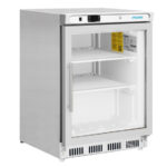 Polar C-Serie Gefrierschrank Untertisch mit Glasfront - Edelstahl – Bild 3