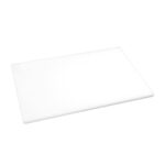 Hygiplas antibakterielles LDPE Schneidebrett weiß 450x300x10mm – Bild 6