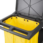 Jantex Ersatztasche für schwarzen Reinigungswagen 80ltr – Bild 2